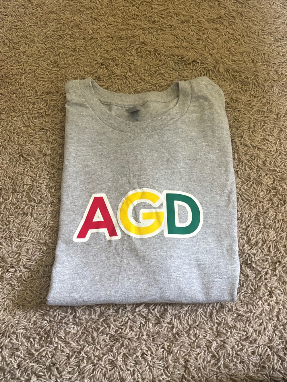 Alpha Gamma Delta “AGD” Sorority Letters T-Shirt